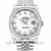 Montre Femme Rolex Datejust 116244 36 mm Mouvement Automatique Nacre – Cadran Diamant Blanc