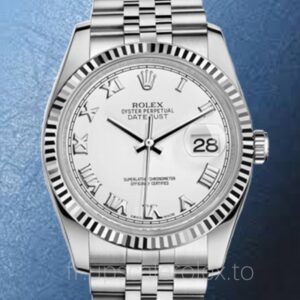 Rolex Datejust Pour des hommes 116234WRJ Argenté Automatique
