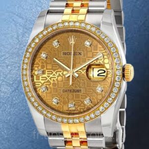 Rolex Datejust Pour des hommes 116243CJDJ 36mm Bracelet
