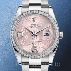 Rolex Datejust Pour des hommes 116244PFAO Automatique 36mm Argenté