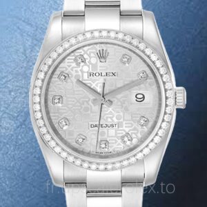 Rolex Datejust 116244SJDO Pour des hommes Oysterlock Automatique