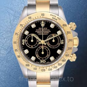Rolex Daytona Pour des hommes 116523BKDO Argenté Bracelet
