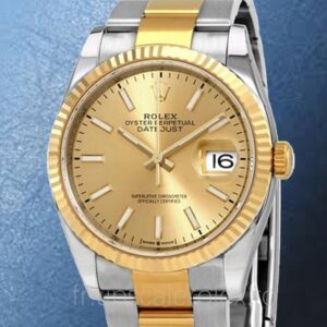 Rolex Datejust Pour des hommes 126233CSO Cadran Champagne Oysterlock