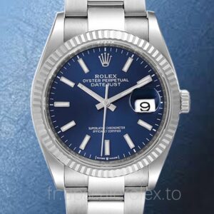 Rolex Datejust 126234BLSO Pour des hommes 36mm Oysterlock