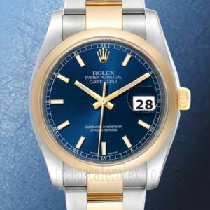 Rolex Datejust 116203SDO 36mm Pour des hommes Bracelet Huître