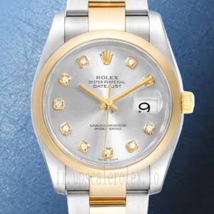Rolex Datejust Pour des hommes 36mm 116203SDO Cadran argenté Regardez