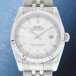 Rolex Datejust 41mm Pour des hommes 116234WSJ Automatique Cadran blanc