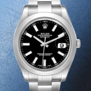 Rolex Datejust 41mm Pour des hommes 116300BKSO Bracelet Huître