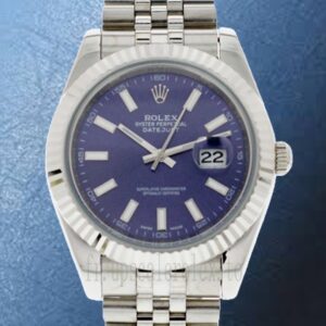 Rolex Datejust 116334BLSJ Pour des hommes 41mm Regardez Cadran bleu