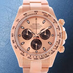 Rolex Daytona 40mm Pour des hommes m116505-0009 Doré rose