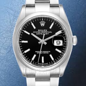 Rolex Datejust m126200-0004 Pour des hommes 36mm Bracelet Huître