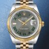 Rolex Datejust m126233-0035 Pour des hommes 36mm Bracelet Huître