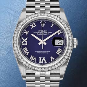 Rolex Datejust 36mm Dames m126284rbr-0013 Automatique Bracelet Jubilé