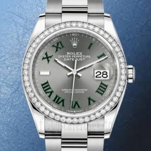 Rolex Datejust m126284rbr-0038 36mm Dames Automatique Bracelet Huître