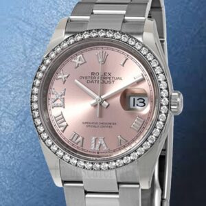 Rolex Datejust 36mm Dames m126284rbr-0024 Cadran rose