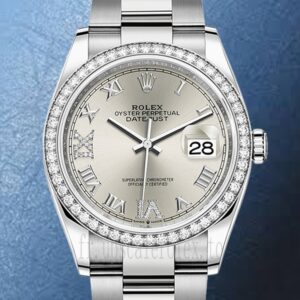 Rolex Datejust Dames 36mm m126284rbr-0022 Bracelet Huître Regardez