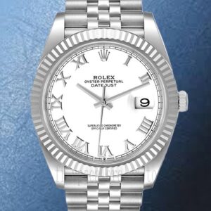 Rolex Datejust 126334WRJ Pour des hommes 41mm Argenté