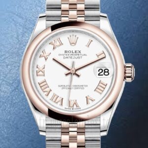Rolex Datejust 31mm Dames m278241-0002 Automatique Cadran blanc