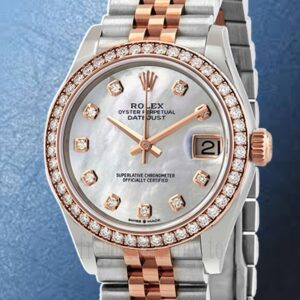 Rolex Datejust m278381rbr-0026 31mm Dames Argenté