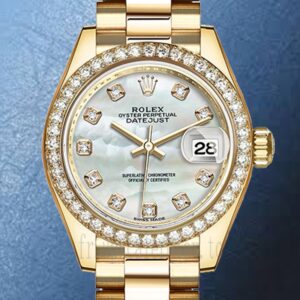 Rolex Datejust m279138rbr-0015 28mm Dames Ton d'or