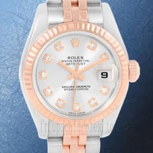 Rolex Datejust 28mm Dames 279171 Regardez Argenté