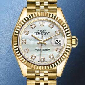 Rolex Datejust m279178-0025 28mm Dames Président Bracelet/Bracelet Jubilé