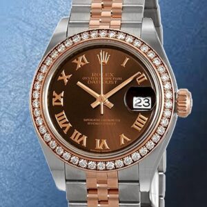 Rolex Datejust m279381rbr-0009 Dames 28mm Automatique Bracelet Jubilé