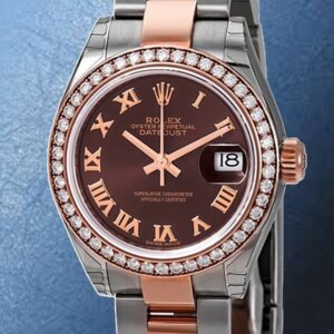 Rolex Datejust Dames 28mm m279381rbr-0010 Argenté