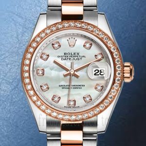 Rolex Datejust m279381rbr-0014 Dames 28mm Cadran en nacre Automatique