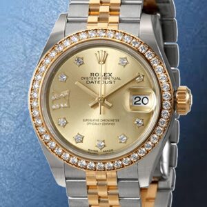Rolex Datejust 28mm m279383rbr-0021 Dames Automatique