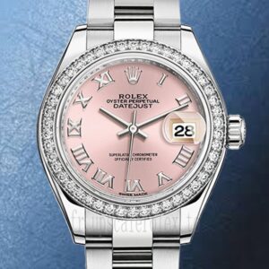 Rolex Datejust m279384rbr-0006 Dames 28mm Cadran rose Regardez