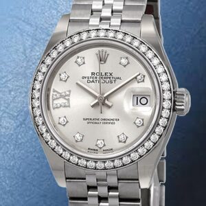 Rolex Datejust 28mm Dames m279384rbr-0021 Bracelet Jubilé