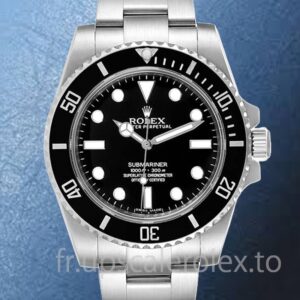Rolex Submariner Pour Des Hommes 114060-97200 40mm Argenté Automatique