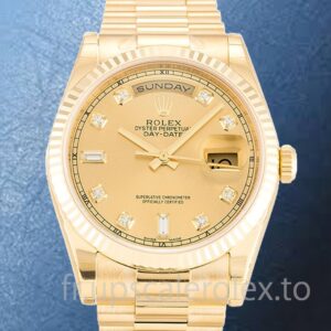 Rolex Day-Date 118238 36mm Pour Des Hommes Regarder Président Bracelet