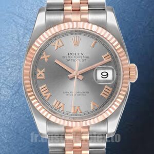 Rolex Datejust 36mm Pour des hommes 116231-0087 Automatique Bracelet Jubilé