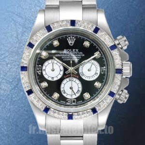 Rolex Daytona Pour des hommes 40mm 116599 Cadran noir Automatique
