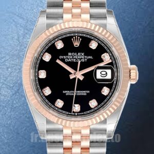 Rolex Datejust Pour des hommes m126231-0019 36mm Bracelet Jubilé Argenté
