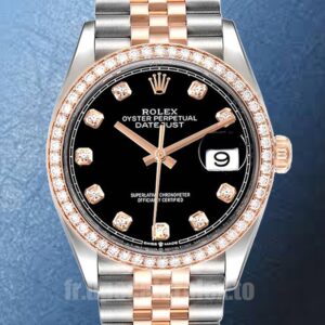 Rolex Datejust m126281rbr-0007 Pour des hommes 36mm Argenté