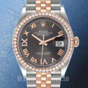 Rolex Datejust m126281rbr-0011 36mm Pour des hommes Automatique Argenté