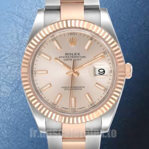 Rolex Datejust Pour des hommes m126331-0009 41mm Argenté Automatique