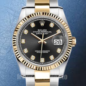 Rolex Datejust 41mm m126333-0005 Pour des hommes Bracelet Huître Regardez