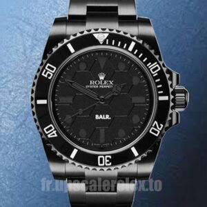 Rolex Submariner BALR 40mm Pour des hommes Cadran noir