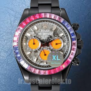 Rolex Daytona Pour des hommes 40mm DIW Ton noir