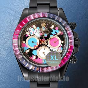 Rolex Daytona Pour des hommes 40mm DIW Cadran coloré