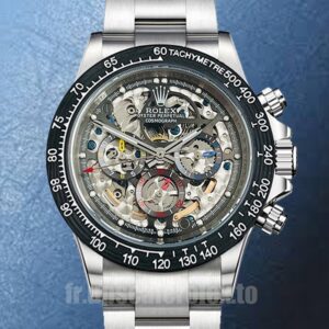 Rolex Daytona Pour des hommes 40mm 116500 Cadran squelette Automatique