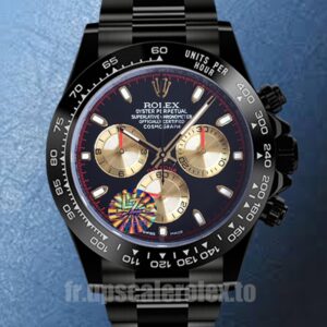 Rolex Daytona Pour des hommes 40mm 116500 Cadran noir