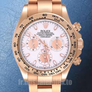 Rolex Daytona 116505 40mm Pour des hommes Automatique Cadran blanc