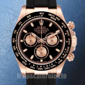 Rolex Daytona Pour des hommes 40mm M116515ln-0017 Regardez Doré rose