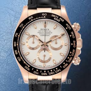 Rolex Daytona 40mm Pour des hommes 116515 Bracelet en cuir Regardez