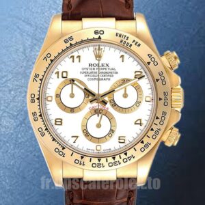 Rolex Daytona 40mm Pour des hommes 116518 Automatique